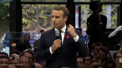Macron crée la polémique durant un discours