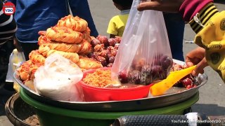 Asian Street Food, Fast Food Street in Asia, Cambodian Street food #237
