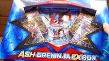 Mega Pokemon Cards Opening 5 Pokemon Ash Greninja Ex Boxes