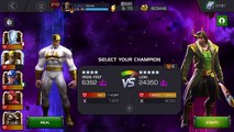 Marvel contest of champions immortal iron fist vs 5 Loki beat down aq map 6 training hiimhi