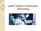 Types of Information Technology and its Latest Trends – Wikki Verma