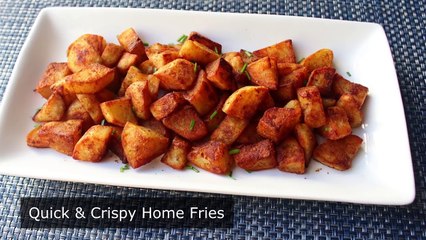 Quick & Crispy Home Fries - How to Make Crispy Diner-Style Home Fries