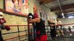eddie alicea sparring in oxnard - EsNews Boxing