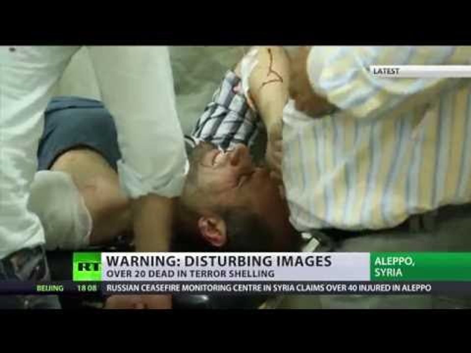 Al-Nusra & Ahrar al-Sham terrorists shell Aleppo’s residential areas, dozens killed – MoD