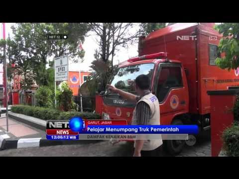 Pelajar Garut dan Ciamis Terlantar Akibat Mogoknya Sopir Angkot -NET12