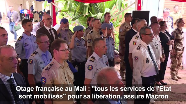 Otage au Mali: Tous les services de l'Etat mobilisés (Macron)