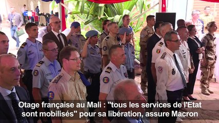 Otage au Mali: "Tous les services de l'Etat mobilisés" (Macron)