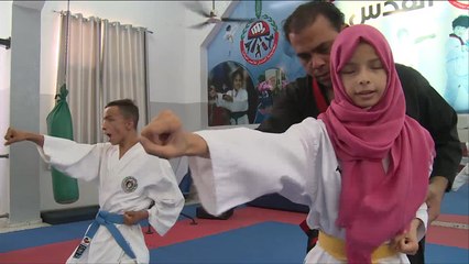 هذا الصباح- طفلة فلسطينية تتحدى الإعاقة