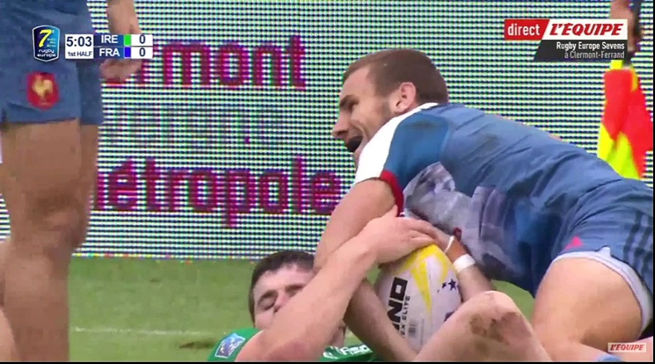 France 7 s'incline en quart de finale de la Cup à Clermont