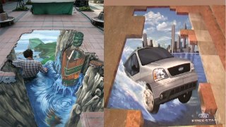 10+ Best of 3D Street Art Illusion