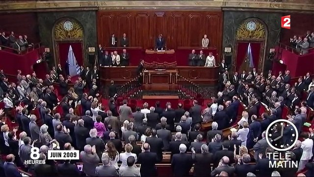 Jour de Congrès pour Emmanuel Macron à Versailles