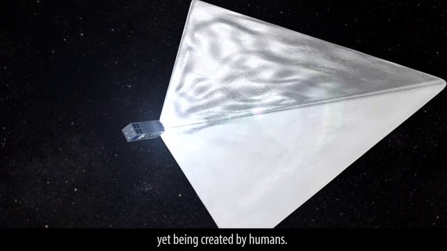 Une étoile artificielle destinée se guider, envoyée dans l'espace