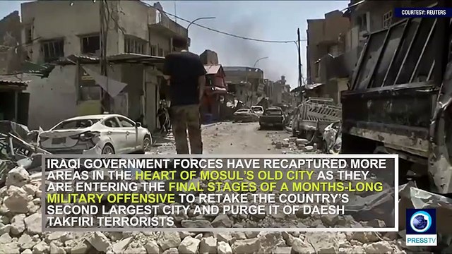 WATCH: Iraqi forces gain more ground as battle for Mosul nears endgame