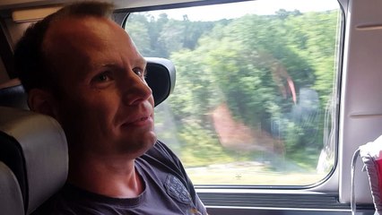 A 320 km/h à bord du TGV Oceane en direction de Bordeaux.