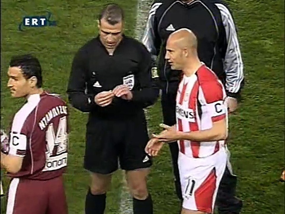 Ολυμπιακός-ΑΕΛ 3-1 2005-06  Ημιτελικός κυπέλλου-Θοδωρής Βουτυρίτσας  δηλώσεις