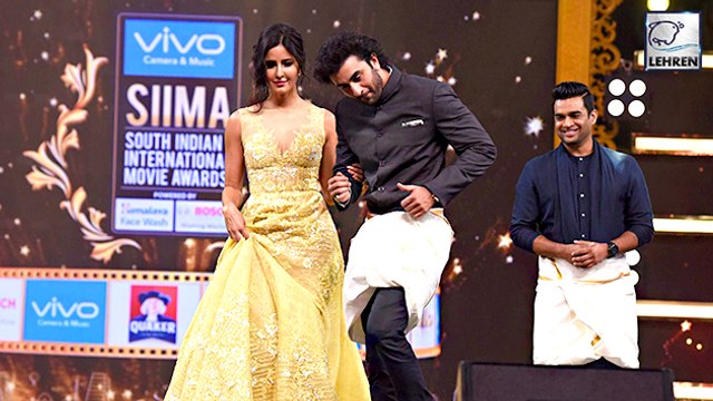 Rabir Kapoor and Katrina Kaifs Lungi Dance At SIIMA Awards 2017