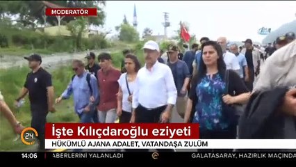 Kılıçdaroğlu kafilesi vatandaşa böyle çile çektirdi!