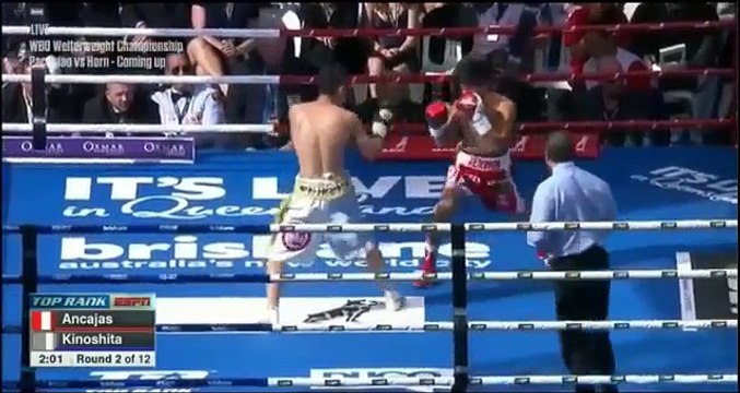 Jerwin Ancajas vs Teiru Kinoshita Full Fight 2017-07-02 IBF World super flyweight title