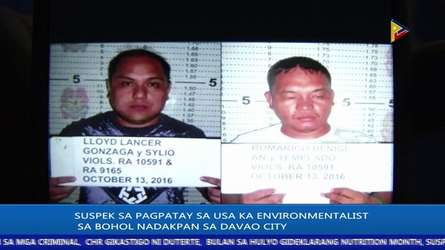 ATANGI ANG NEWS BREAK SA PTV DAVAO KARONG HAPON | Suspek sa pagpatay sa usa ka Environmentalist sa Bohol, nadakpan sa Davao City