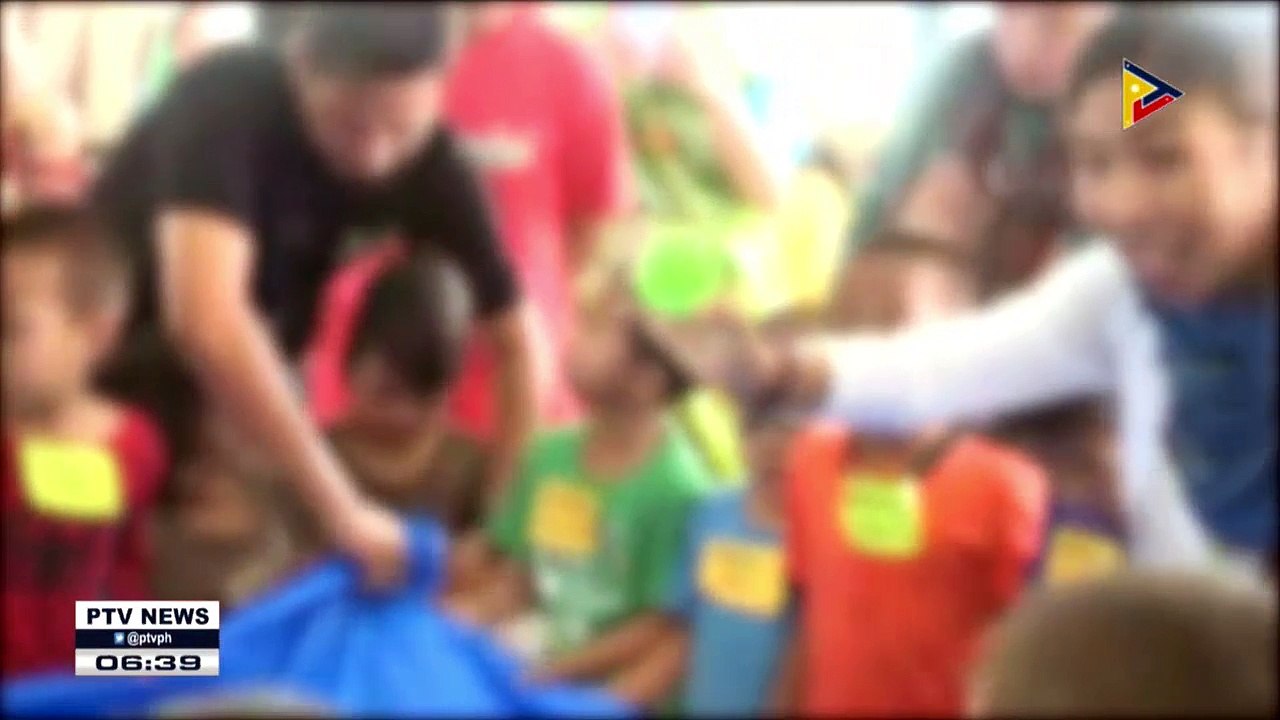 Teach Peace Build Movement, kinalinga ang mga batang naapektuhan ng gulo sa Marawi City