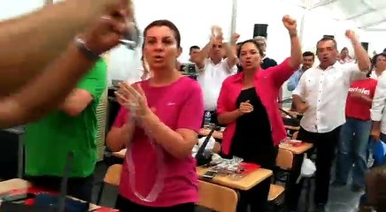 CHP Parti Meclisi Toplantısı Adalet Çadırında Yapıldı.