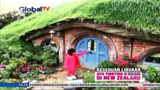Keseruan Liburan Ayu Ting Ting dan Bilqis di New Zealand
