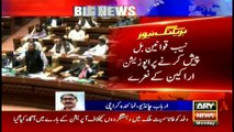 Bill regarding NAB laws floored in assembly