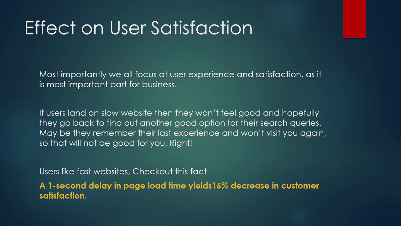 Why You should not have a Slower Website - Must Read
