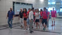 Genç Milli Yüzme Takımı Yurda Döndü - Istanbul