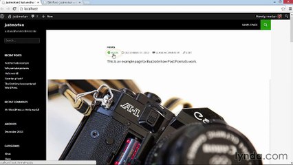 Defining Your Post Formats