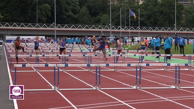 Dreux 2017 : Demi-finale 100 m haies Cadettes