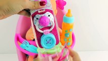 Nenuco Baby Doll Lunch Time Play Doh Food Girl Baby Doll Bathtime Newborn Care Toy Videos