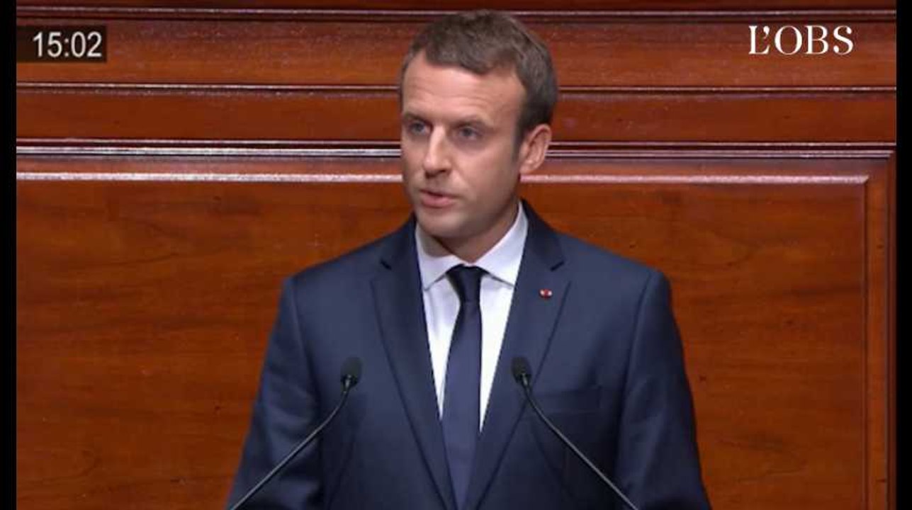 Congrès : Macron veut "changer les institutions"