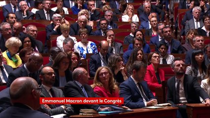 Réforme des institutions : Macron souhaite une réalisation "d'ici un an", il recourra au référendum "si nécessaire" #CongresVersailles