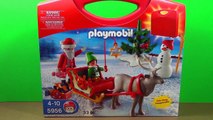 Playmobil Blind Bag Countdown to Christmas Day 7 with Playmobil Santa Reindeer Sleigh of T
