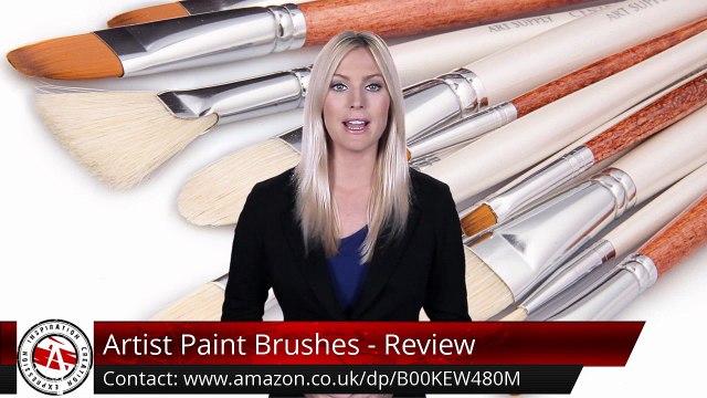 Artist Paint Brushes - Customer Review - Art Supply Central's 14 Piece Artist Brush SetPerfect...