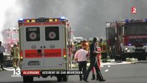 Allemagne : accident de car meurtrier