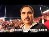 Abel sanchez talks about Chavez Jr decision and Golovkin fighting Chavez Jr.