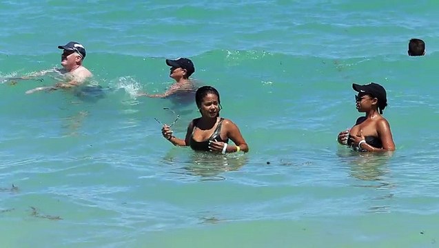 Christina Milian Shows Off Her Stunning Beach Body In Miami