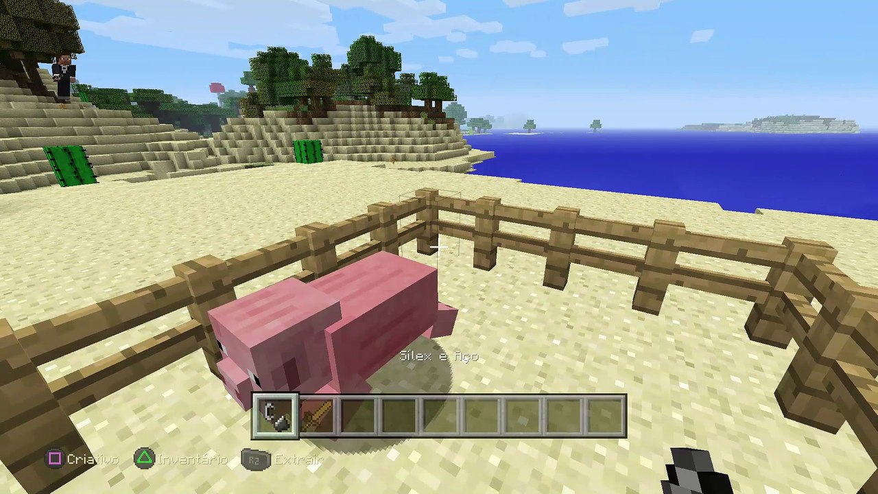 MINECRAFT Como Fazer Carne Assada Rápido e Fácil