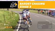 Bardet en chasse / chasing - Étape 3 / Stage 3 - Tour de France 2017