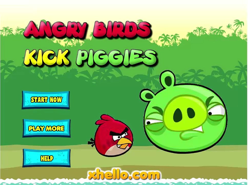 Enojado aves patada cerditos Tutorial