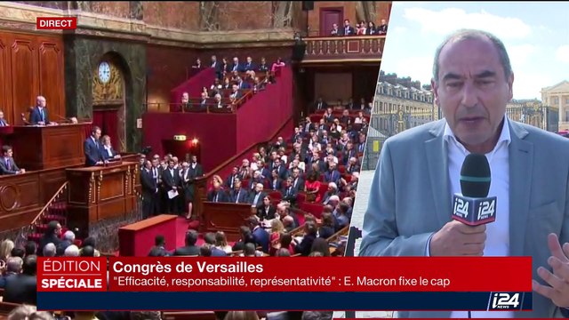 Le débrief du discours d'Emmanuel Macron devant le Congrès au château de Versailles