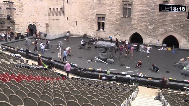 Festival d'Avignon : dans les coulisses des derniers préparatifs à J-3