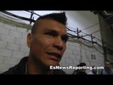 ponce de leon after the julio cesar chavez jr vs fight - EsNews Boxing