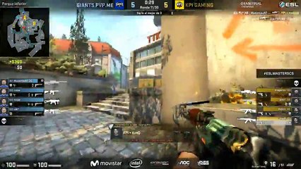 Jugada de la final de ESL Masters CS:GO
