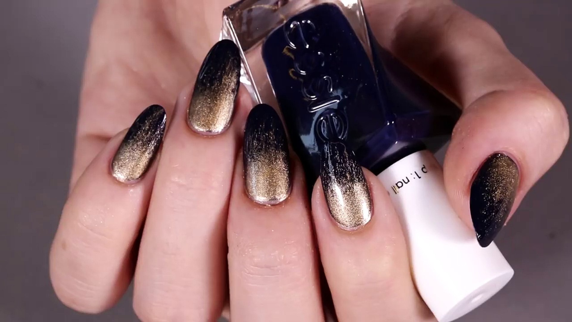 مناكير اومبري بظلال العيون | Ombré Nails Using Eye-shadow - Vidéo  Dailymotion