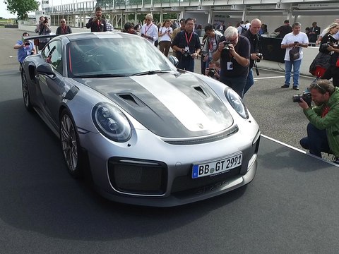 La Porsche 911 GT2 RS à Goodwood 2017