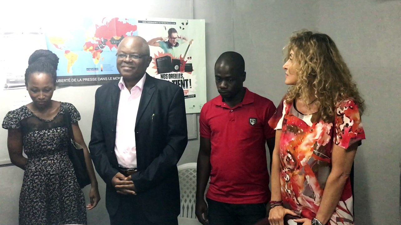 Cérémonie d’au revoir au Dg Da Trinidad et l’archiviste Maurice Azilinion