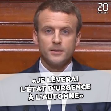 L'état d'urgence en France sera levé «à l'automne», annonce Macron